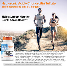 Flacon de Doctor's BEST Acide Hyaluronique avec étiquette visible
