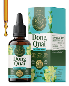 Flacon de Donq Quai HERBAMAMA 500 mg vue de face