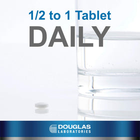 Flacon de Douglas Laboratories DHEA 5 mg avec étiquette
