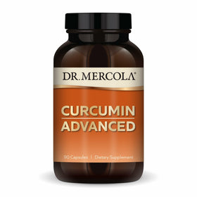 Flacon de Dr. Mercola Curcumin Advanced 500 mg 90 capsules