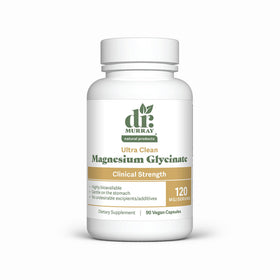 Flacon de Dr. Murray Magnésium Glycinate 120 mg, 90 capsules