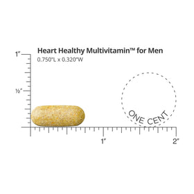 Flacon de Dr. Sinatra Multivitamine Cardio pour Hommes 90 comprimés