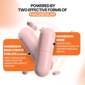 Flacon de DR VITAMIN SOLUTIONS Magnésium Glycinate 400mg avec étiquette