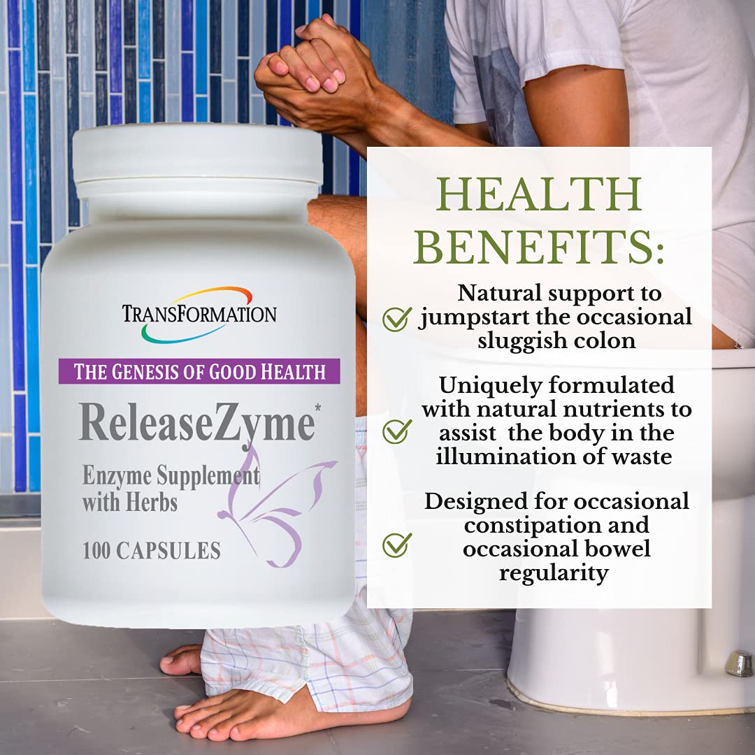 Flacon de Enzymes ReleaseZyme avec étiquette