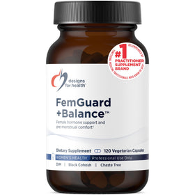 Flacon de FemGuard+ de Designs for Health avec 120 capsules