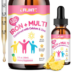 Flacon de fer liquide CFILIHTC 150g avec compte-gouttes