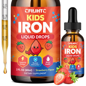 Flacon de fer liquide CFILIHTC 60 ml goût fraise