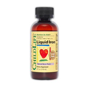 Flacon de Fer Liquide CHILDLIFE ESSENTIALS 120ml vue avant