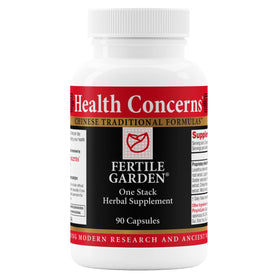 Flacon de Fertile Garden de Health Concerns avec 90 capsules végétariennes