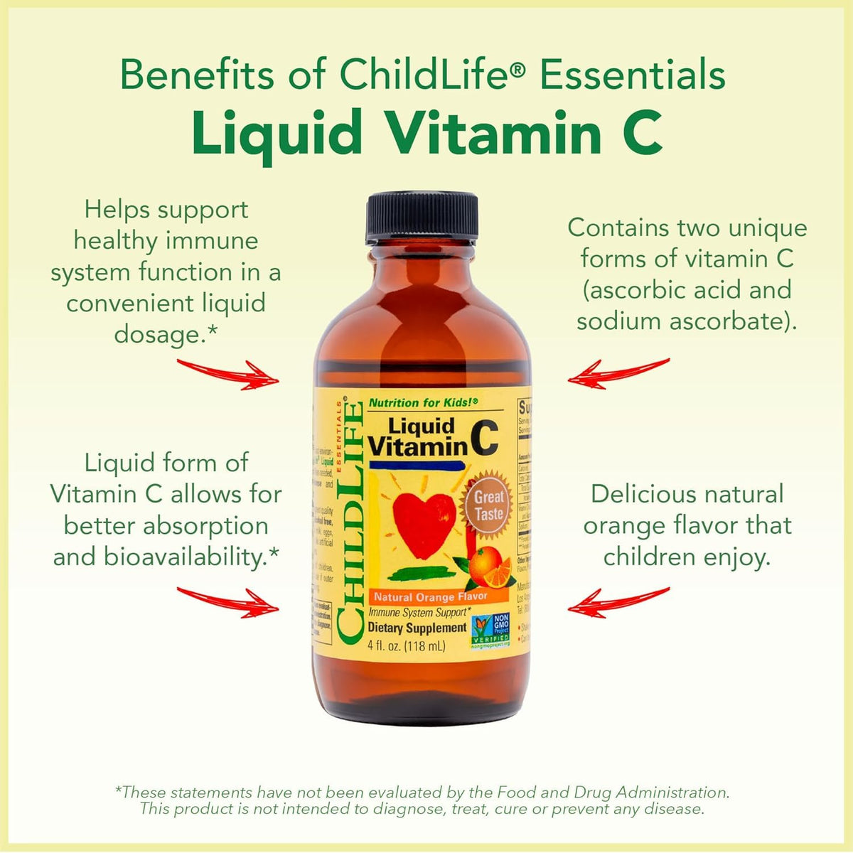 Flacon de First Defense liquide CHILDLIFE ESSENTIALS