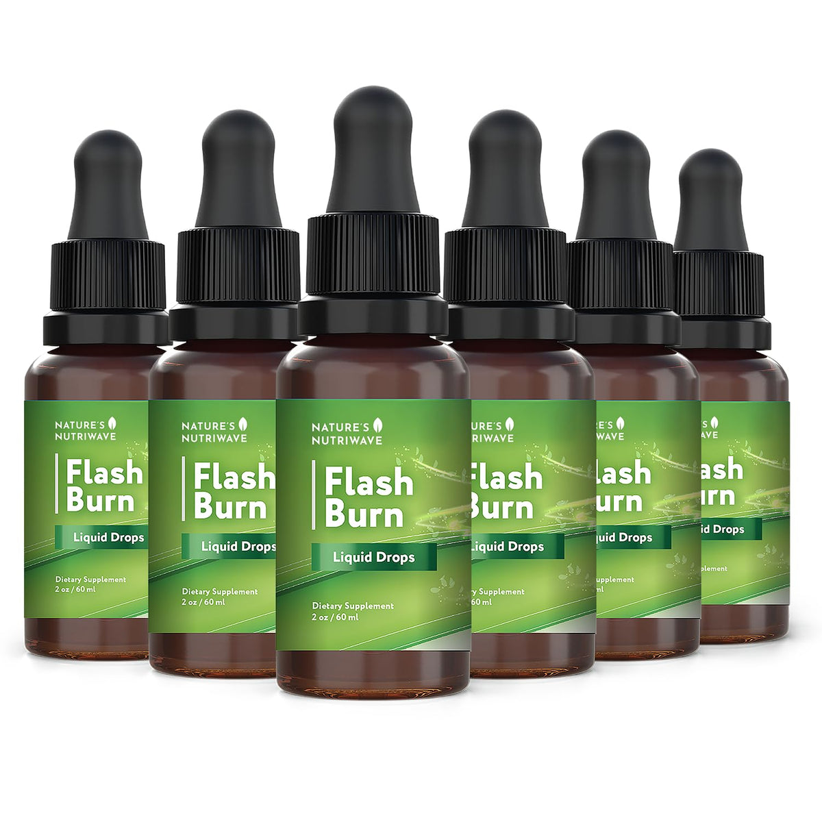 Flacon de Flash Burn Drops 40 mL avec compte-gouttes