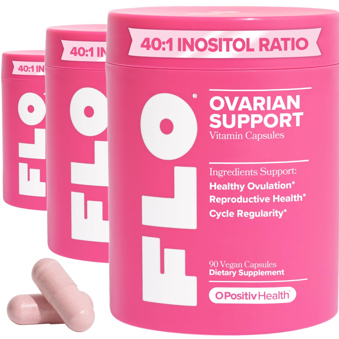 Flacon de FLO Ovarian d'O Positiv avec 90 capsules