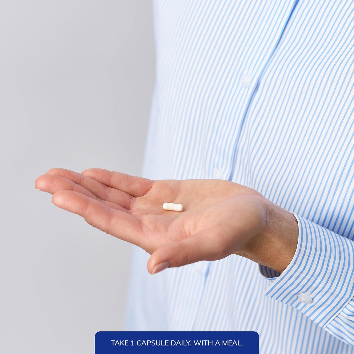 Flacon de Folate 5 000 avec capsules visibles