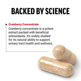 Flacon de Force Factor Concentré de Canneberge 500mg