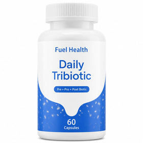 Flacon de Fuel Health Tribiotic 60 capsules vue de face
