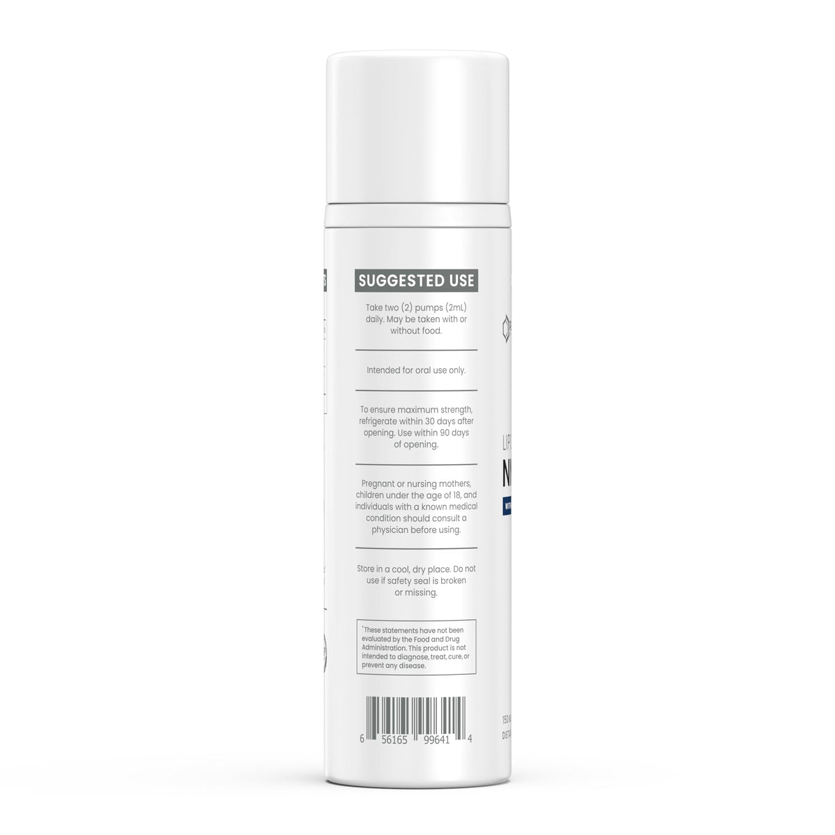 Flacon de Gel LIPO NMN avec Resvératrol 150 mL avec pompe