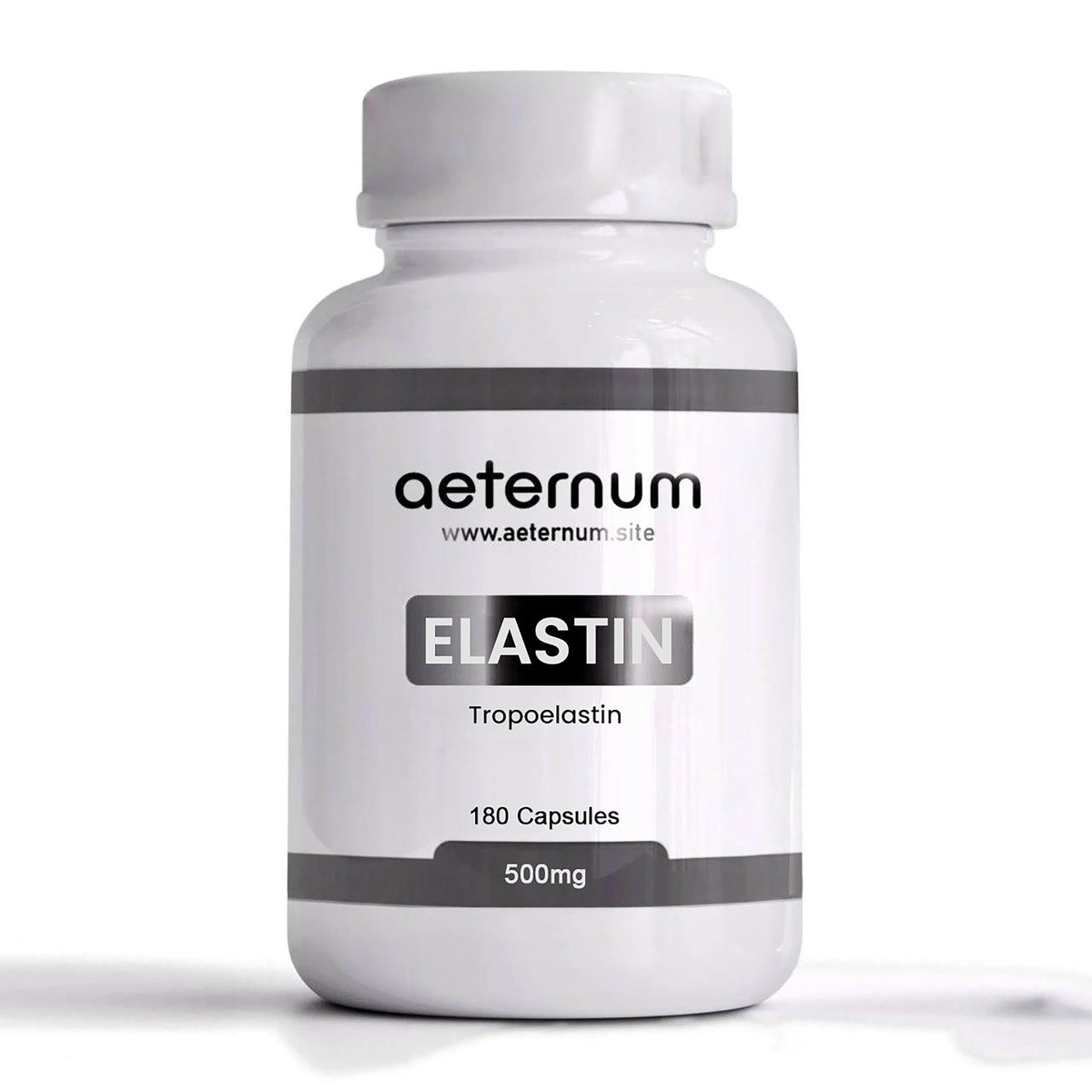 Flacon de gélules d'élastine marine aeternum 500mg