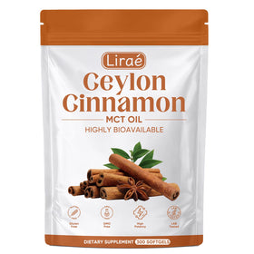 Flacon de gélules de cannelle de Ceylan LIRAE vue de face