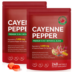 Flacon de gélules FANSHI au piment de cayenne vue de face