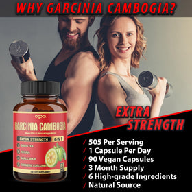 Flacon de gélules Garcinia Cambogia agobi ouvert