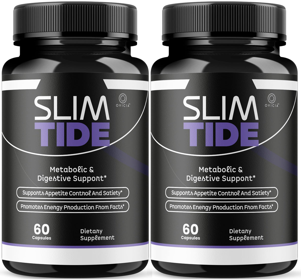 Flacon de gélules Slimtide d'OVICIA, 120 gélules