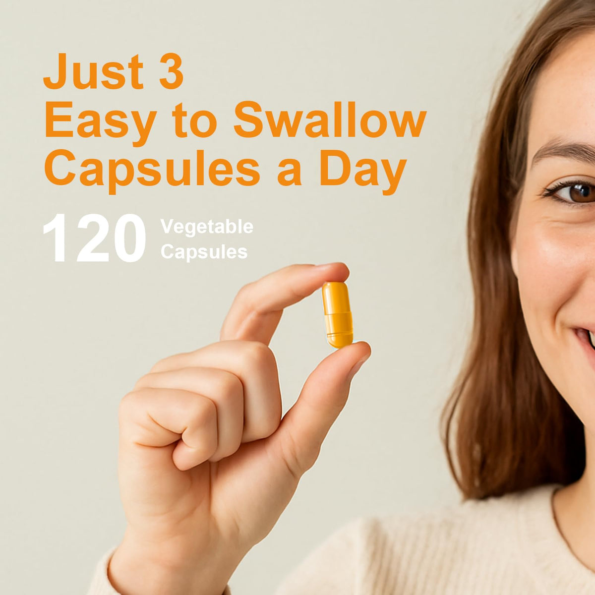 Flacon de gélules végétariennes curcuma 1000mg ouvert avec gélules visibles