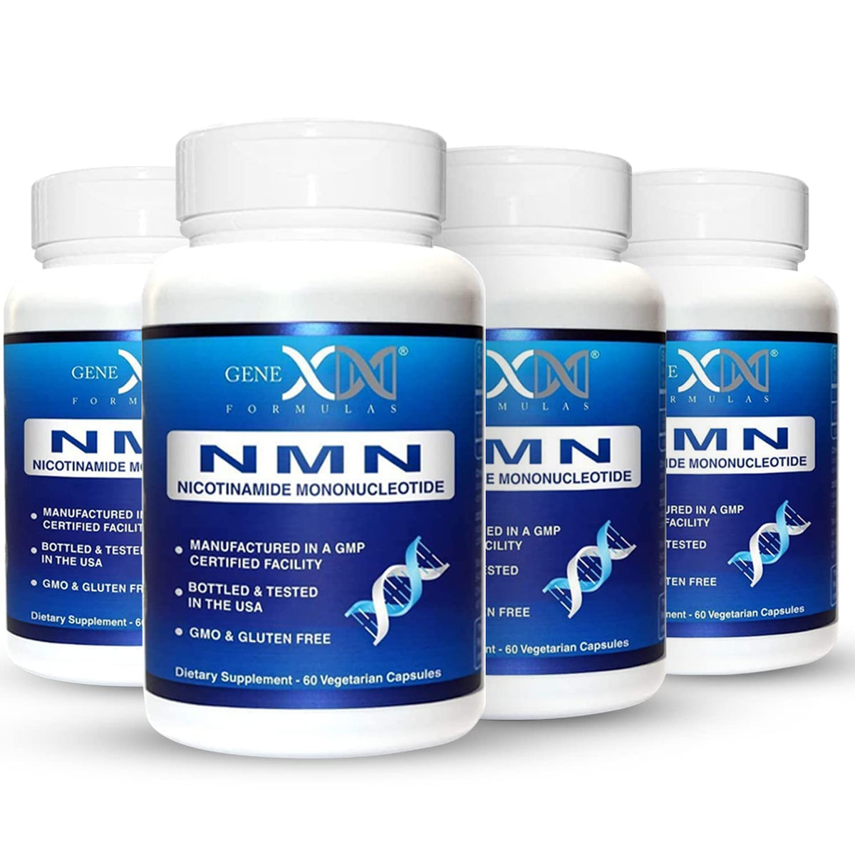 Flacon de Genex Formulas NMN 250 mg vue avant