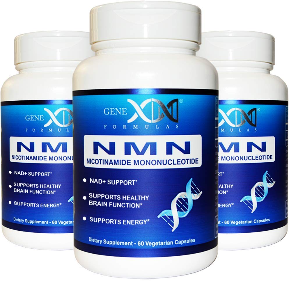 Flacon de Genex Formulas NMN 250 mg vue de face