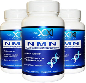 Flacon de Genex Formulas NMN 250 mg vue de face
