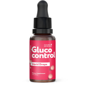 Flacon de Gluco Control 60 mL vue de face avec étiquette