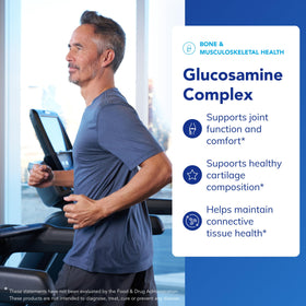 Flacon de Glucosamine Complex 180 gélules ouvert