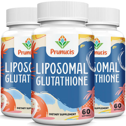 Flacon de Glutathion Liposomal Prunucis 180 gélules softgels