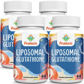 Flacon de Glutathion Liposomal Prunucis 240 gélules vue de face