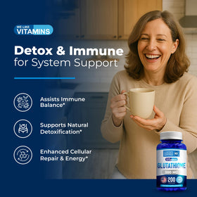 Flacon de Glutathione 500mg avec étiquette visible