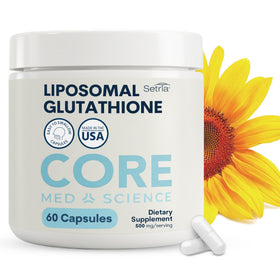 Flacon de Glutathione Liposomal Core Med Science 500mg 60 capsules