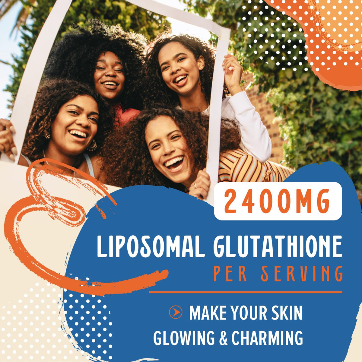 Flacon de glutathione liposomal Prunucis avec des gélules à côté