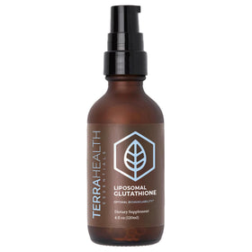 Flacon de Glutathione Liposomal Terra Health Essentials 120ml vue avant