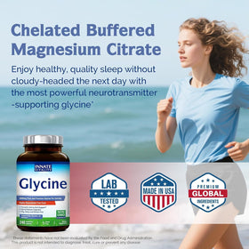Flacon de Glycine Innate Vitality avec étiquette visible