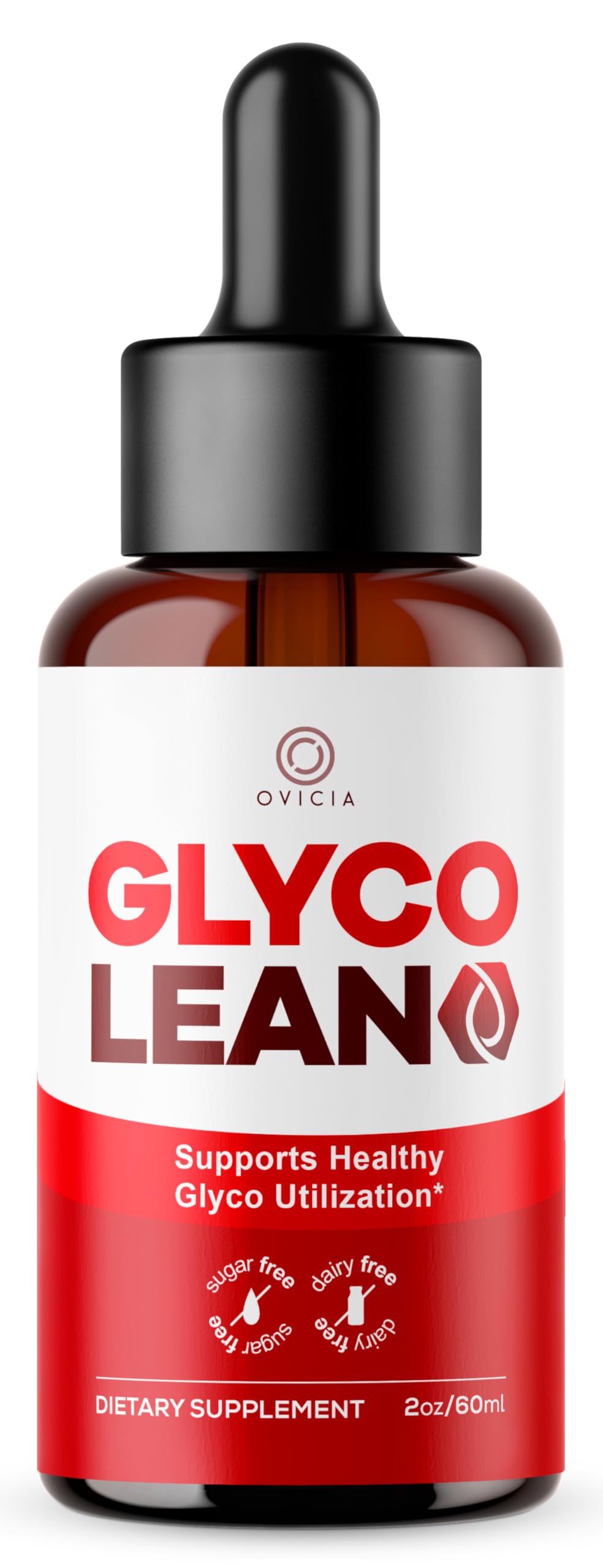 Flacon de Glyco Lean Drops OVICIA vue de face