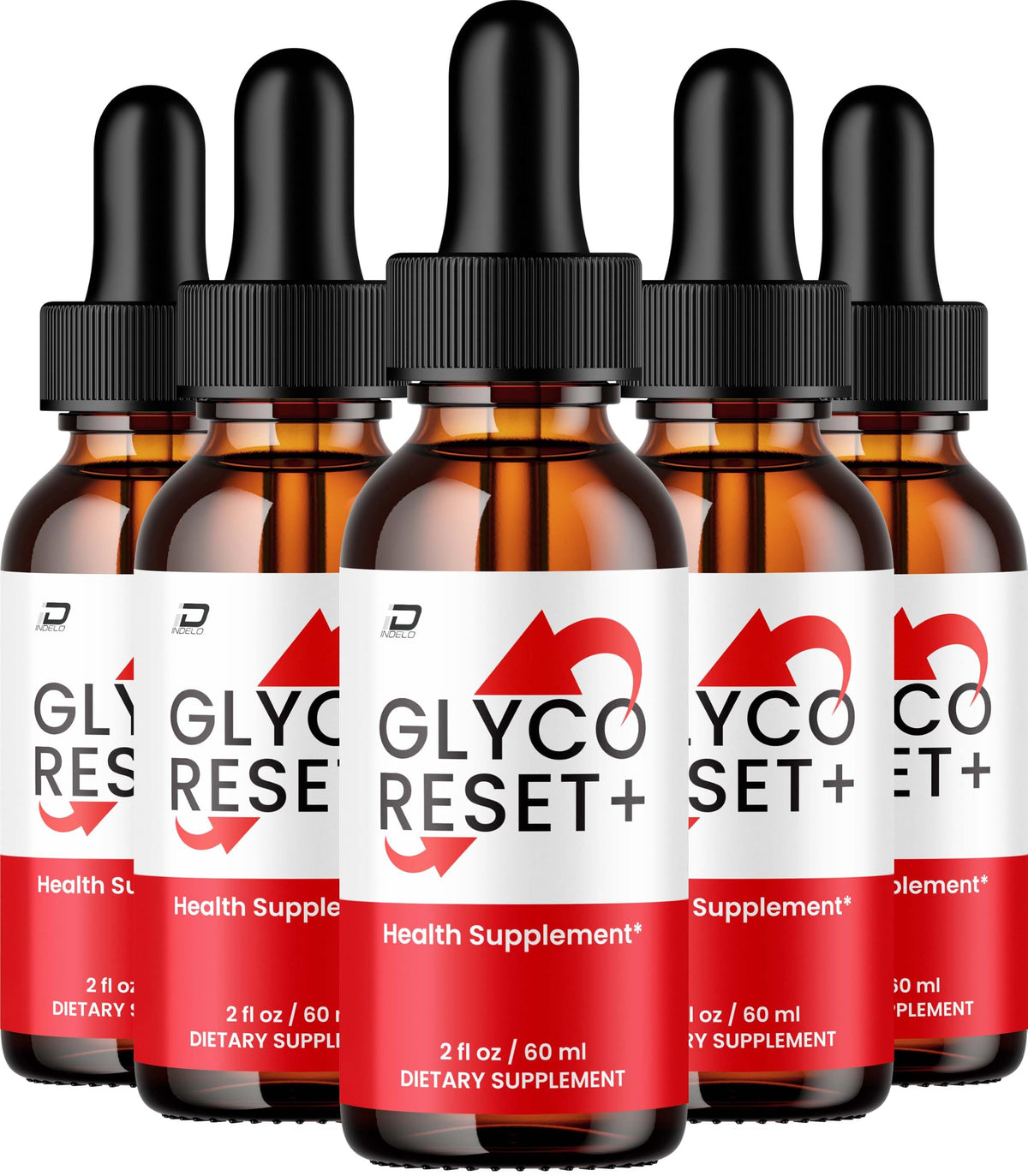 Flacon de Glyco Reset Indelo vue de face