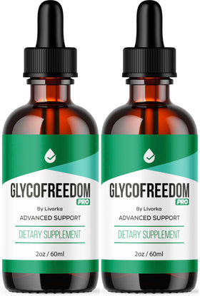 Flacon de GlycoFreedom Gouttes 60 ml vue de face