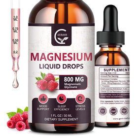 Flacon de GORNVB Magnésium Liquide 1000mg vue de face