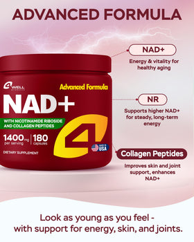 Flacon de Gotu Kola 1400mg avec capsules visibles à l'intérieur