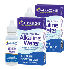 Flacon de gouttes alcalines Alkazone 1,25 oz vue avant