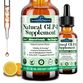 Flacon de gouttes AuraraNeNourish Berbérine 200mg avec étiquette