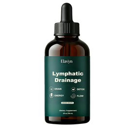 Flacon de gouttes de drainage lymphatique ELAVYN 132g vue de face
