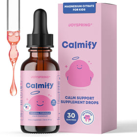 Flacon de gouttes de magnésium citrate JoySpring pour enfants, 30 portions