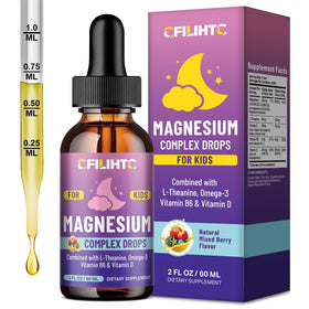 Flacon de gouttes de magnésium liquide CFILIHTC 60ml