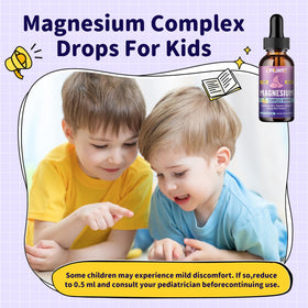Flacon de gouttes de magnésium liquide CFILIHTC avec pipette