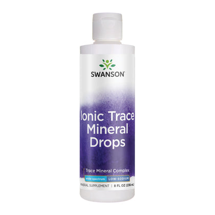 Flacon de gouttes de minéraux trace Concentrace Swanson 680g
